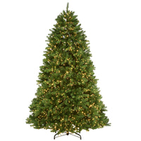7.5 ft. Pre-Lit Newberry Spruce Tree with Dual Color LED Cosmic Lights