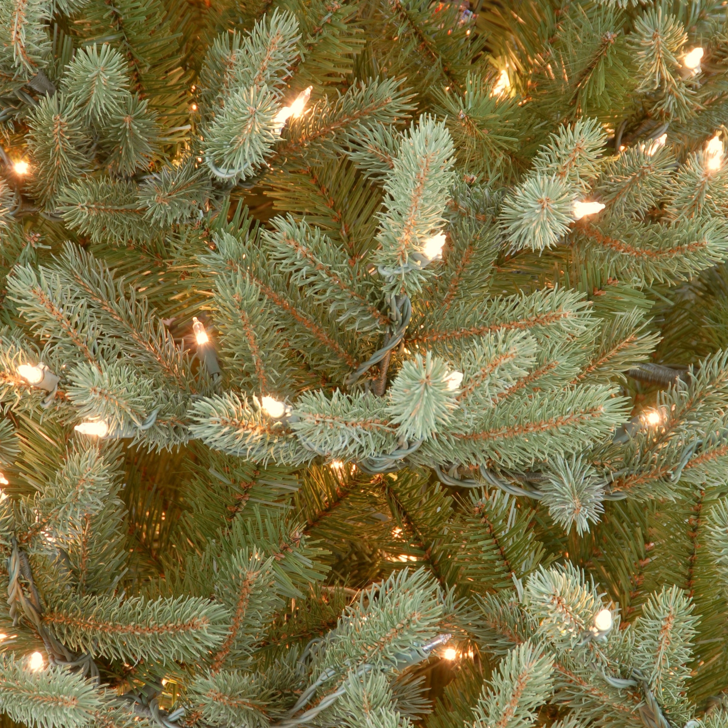 7.5 ft. Pre-Lit Norway Spruce Tree with Clear Lights