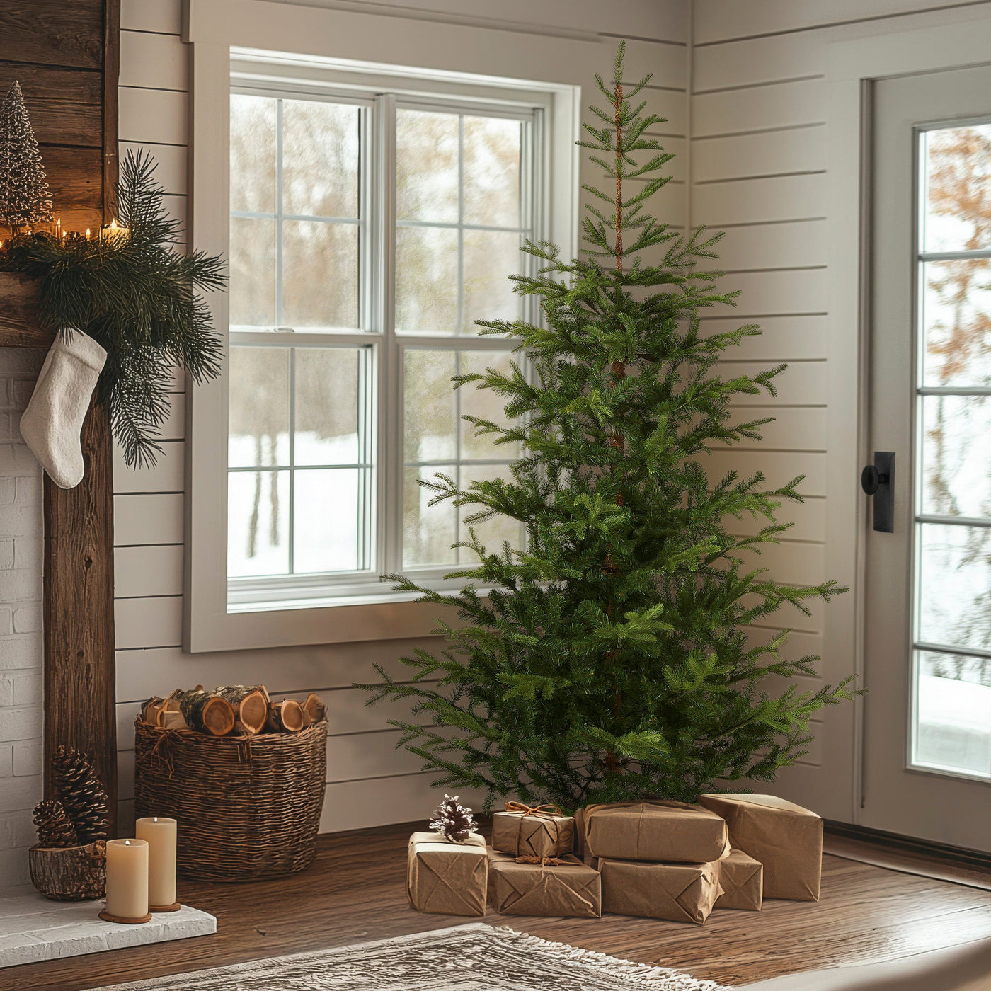 7.5 ft. Norwegian Spruce Tree