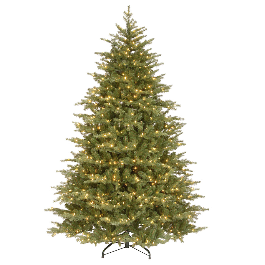 7.5 ft. Pre-Lit Nordic Spruce Medium Tree with Clear Lights