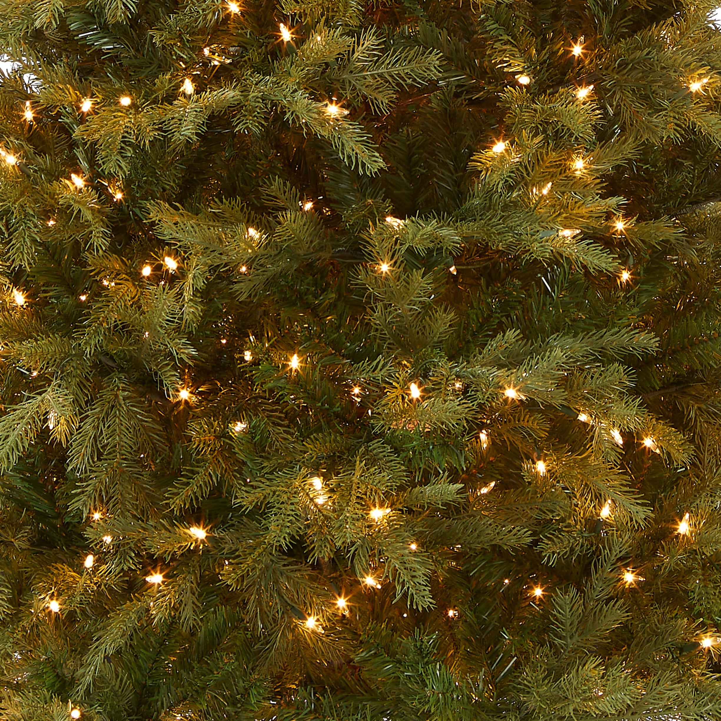 7.5 ft. Pre-Lit Nordic Spruce Slim Tree with Clear Lights