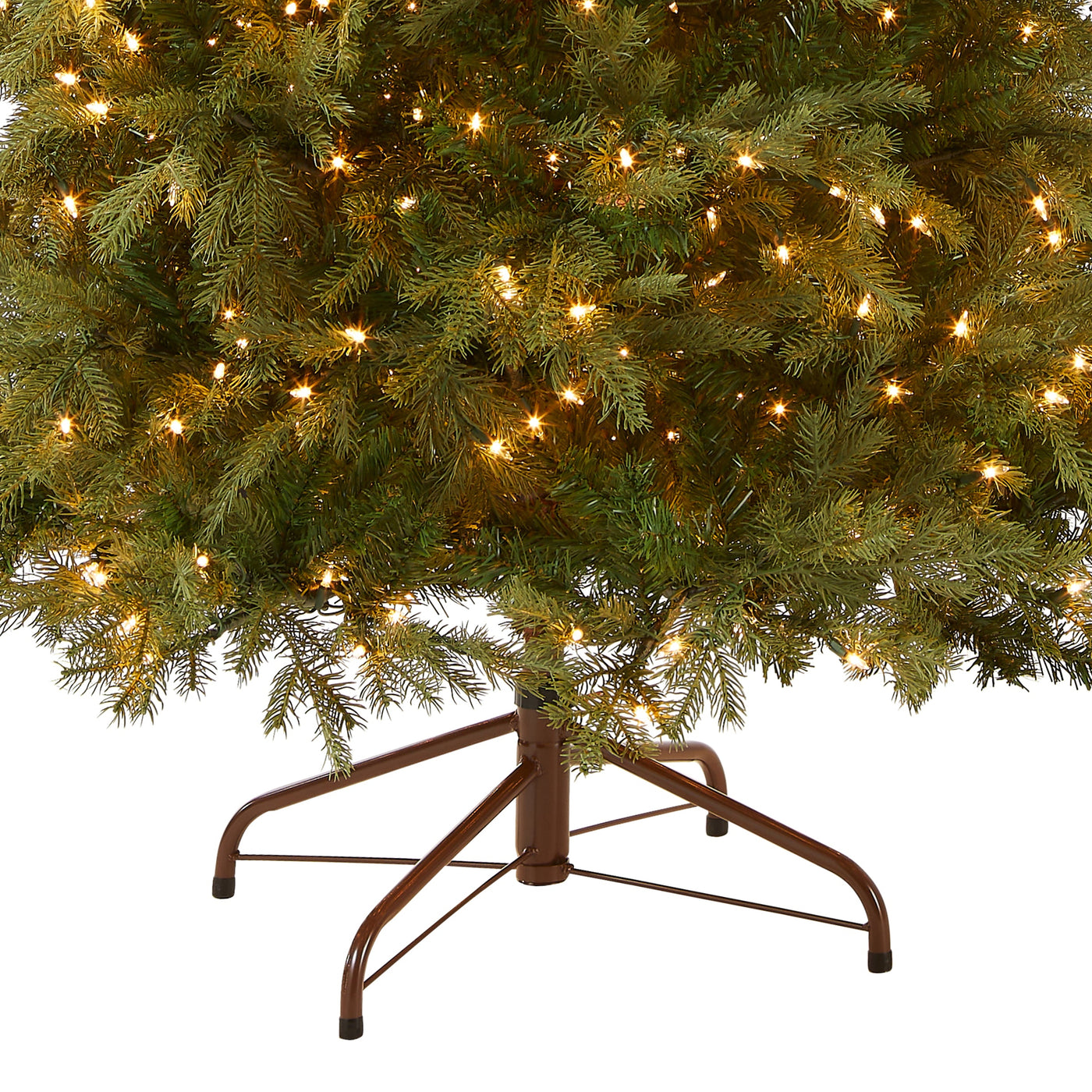 7.5 ft. Pre-Lit Nordic Spruce Slim Tree with Clear Lights