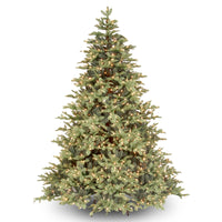 6.5 ft. Pre-Lit Noble Deluxe Fir Tree with Warm White LED Lights