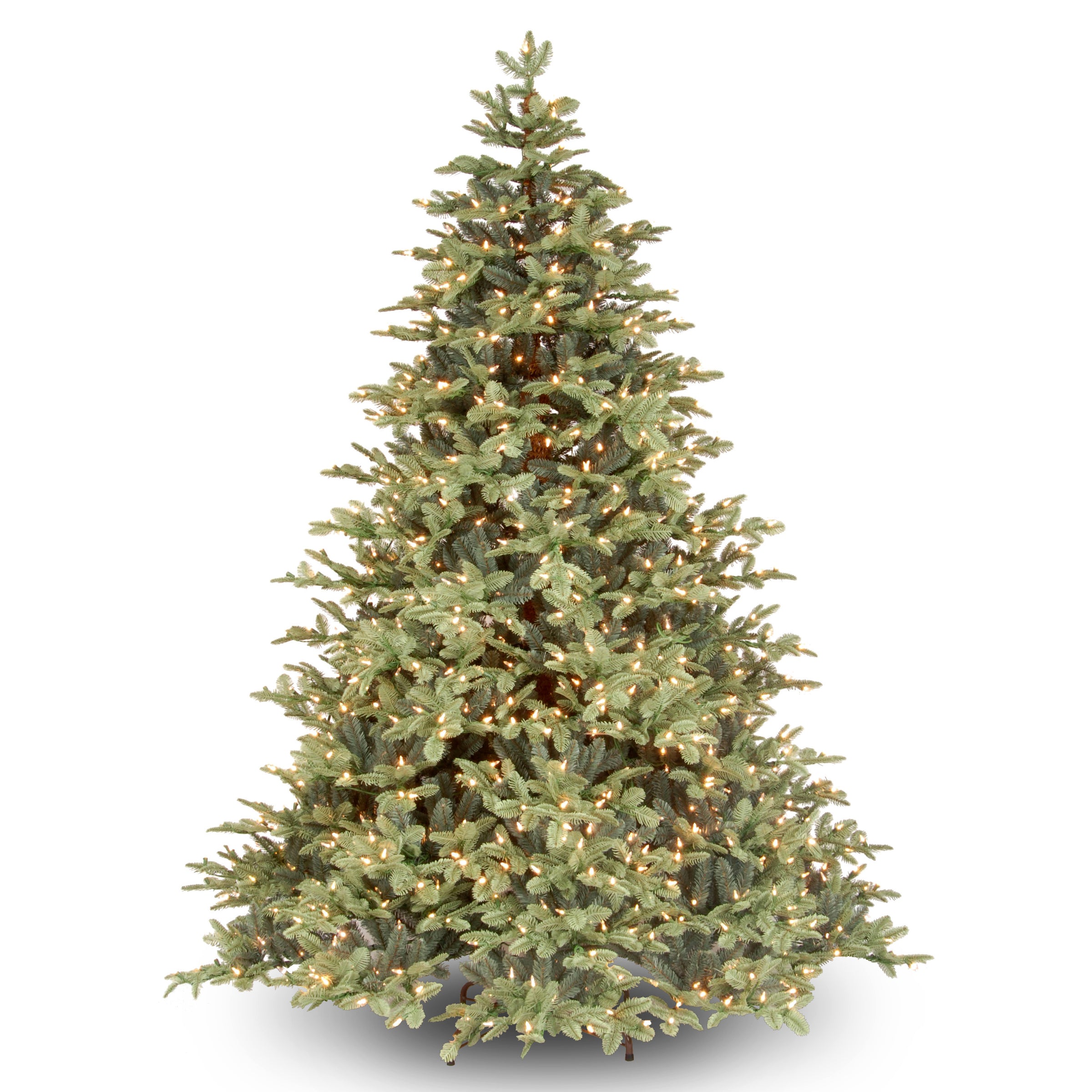 6.5 ft. Pre-Lit Noble Deluxe Fir Tree with Warm White LED Lights
