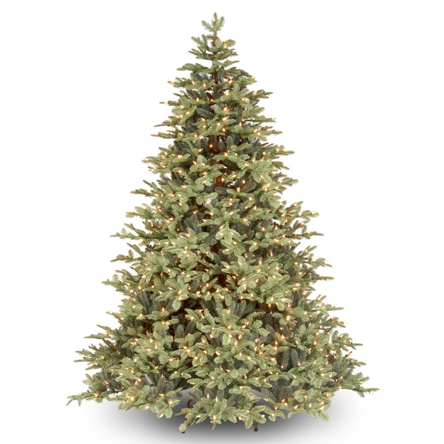 6.5 ft. Pre-Lit Noble Deluxe Fir Tree with Warm White LED Lights