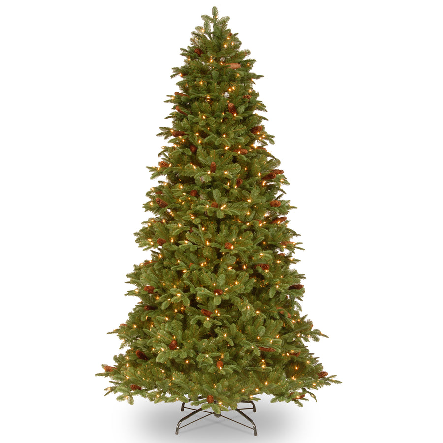 7.5 ft. Pre-Lit Oakridge Medium Tree with Clear Lights