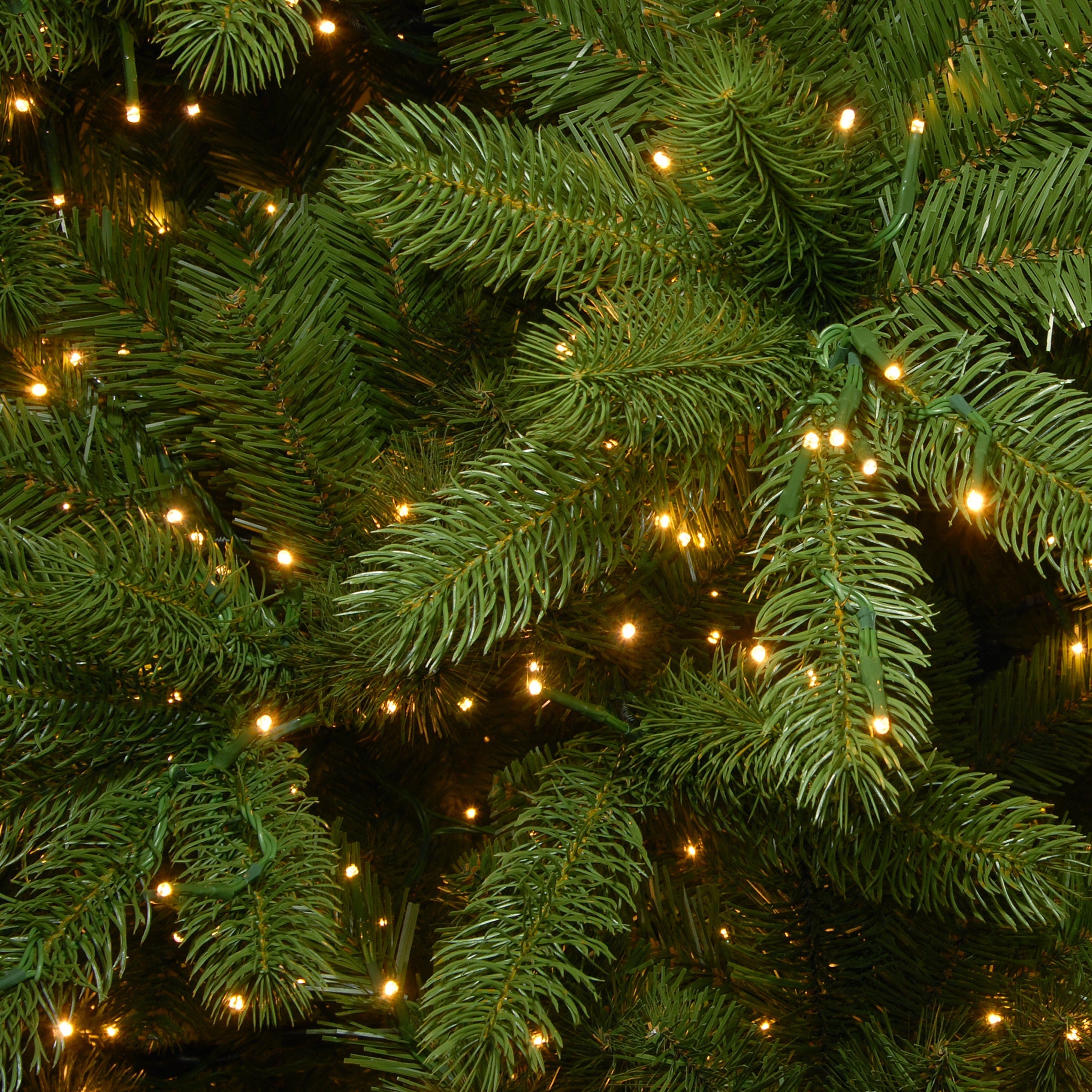 7.5 ft. Princeton Deluxe Fraser Fir Hinged Tree with PowerConnect Dual Color LED Lights