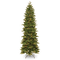 6.5 ft. Pre-Lit Prescott Pencil Slim Tree with Clear Lights