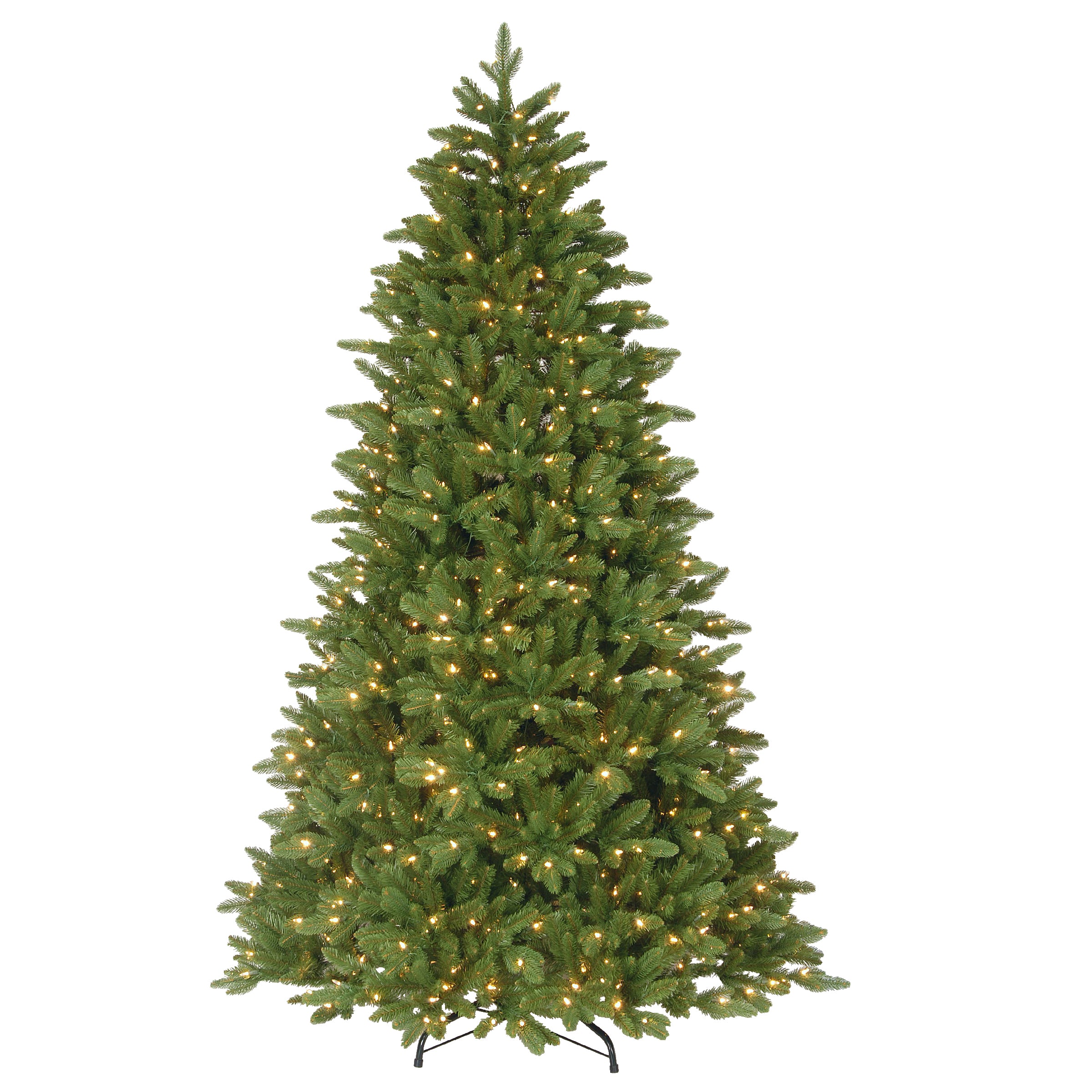 7.5 ft. Pre-Lit Ridgewood Spruce Tree with Clear Lights