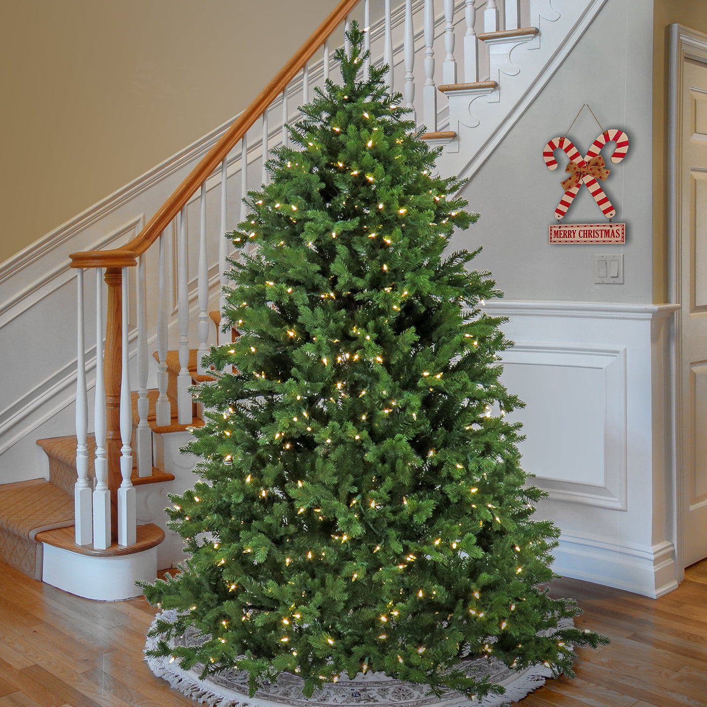 7.5 ft. Pre-Lit Rockport Tree with PowerConnect LED Lights