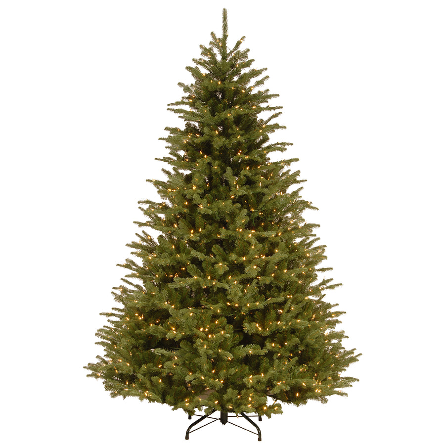 7.5 ft. Pre-Lit Ridgedale Fir Tree with PowerConnect Warm White LED Lights