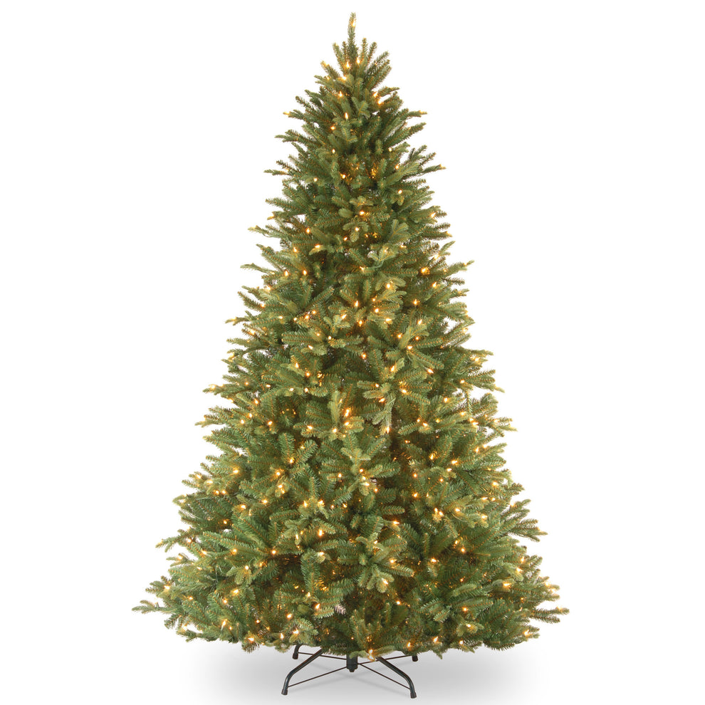 7.5 ft. PreLit Tiffany Fir Tree with Dual Color LED Lights National
