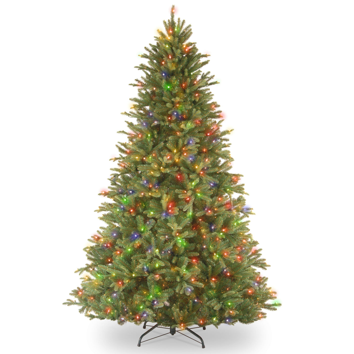 7.5 ft. Pre-Lit Tiffany Fir Tree with Dual Color LED Lights