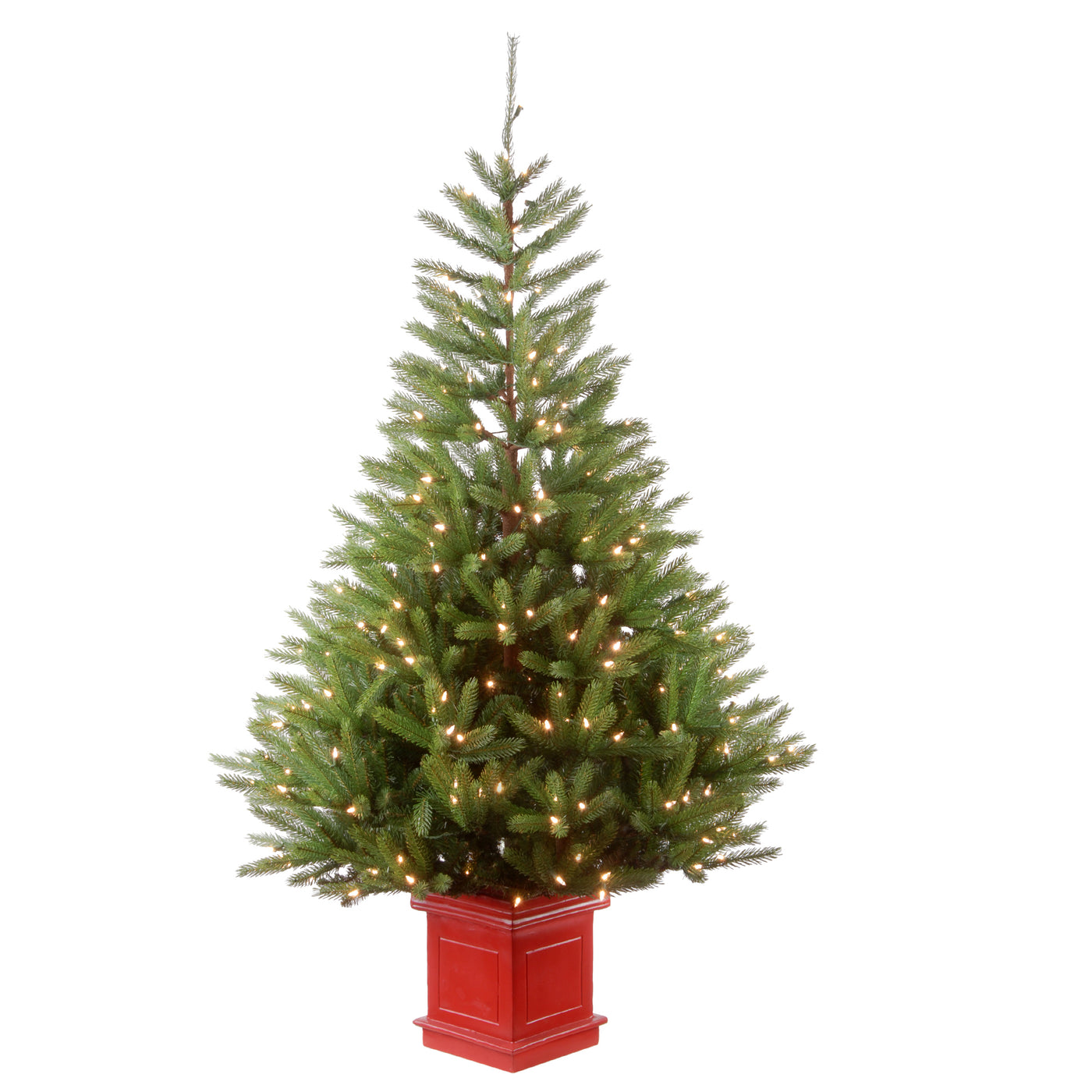 6 ft. Pre-Lit Topeka Spruce Tree with Clear Lights