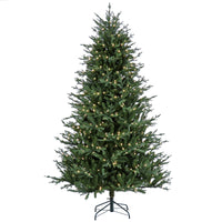 7.5 ft. Pre-Lit Wenatchee Fir Tree with LED Lights