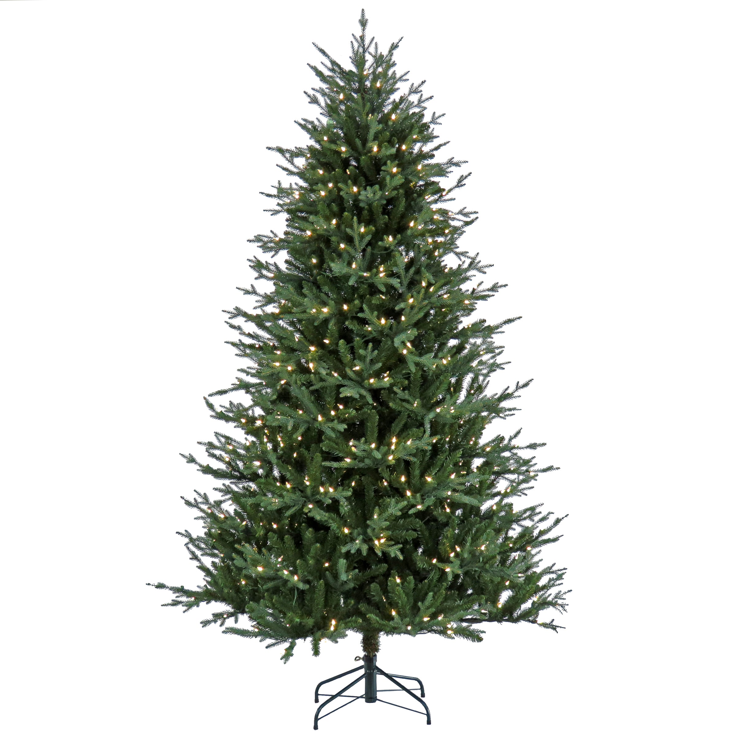 7.5 ft. Pre-Lit Wenatchee Fir Tree with LED Lights