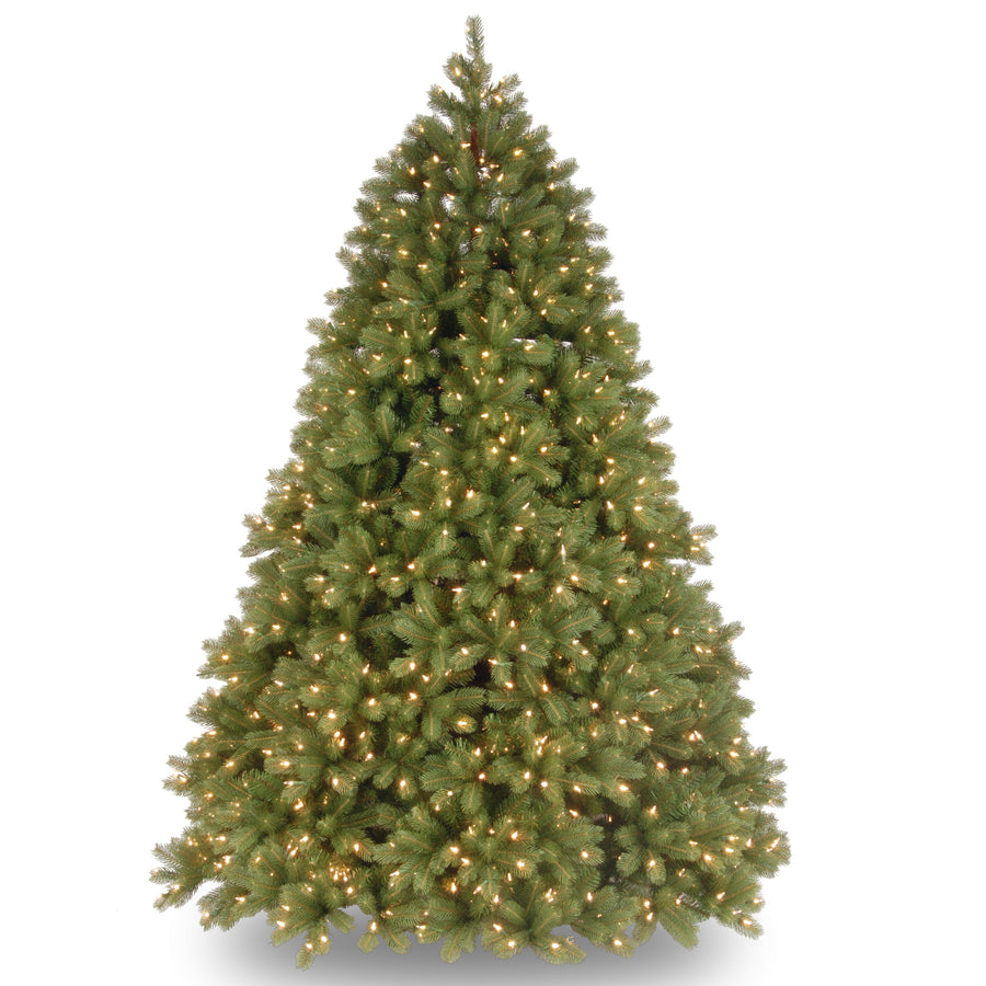 6.5 ft. Pre-Lit Deluxe Downswept Douglas Fir Tree with Dual Color LED Lights
