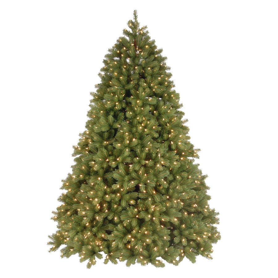 7.5 ft. Pre-Lit Deluxe Downswept Douglas Fir Tree with PowerConnect Dual Color LED Lights