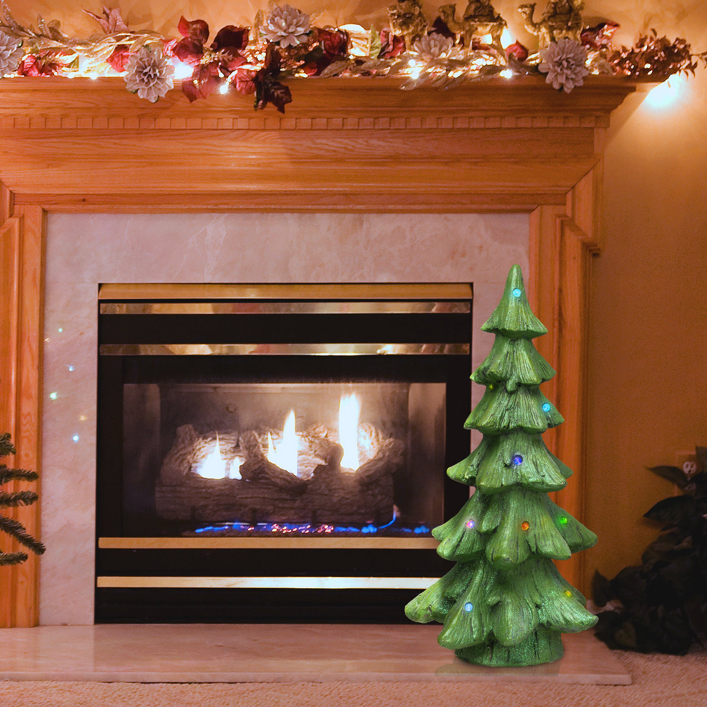 32 in. Lighted Christmas Tree
