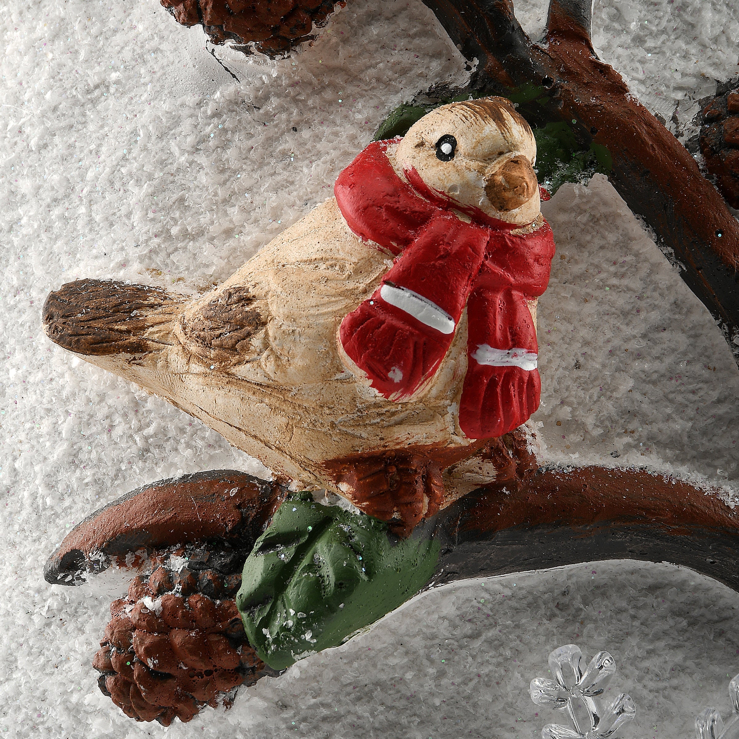 22 in. Lighted Snowman Decor Piece