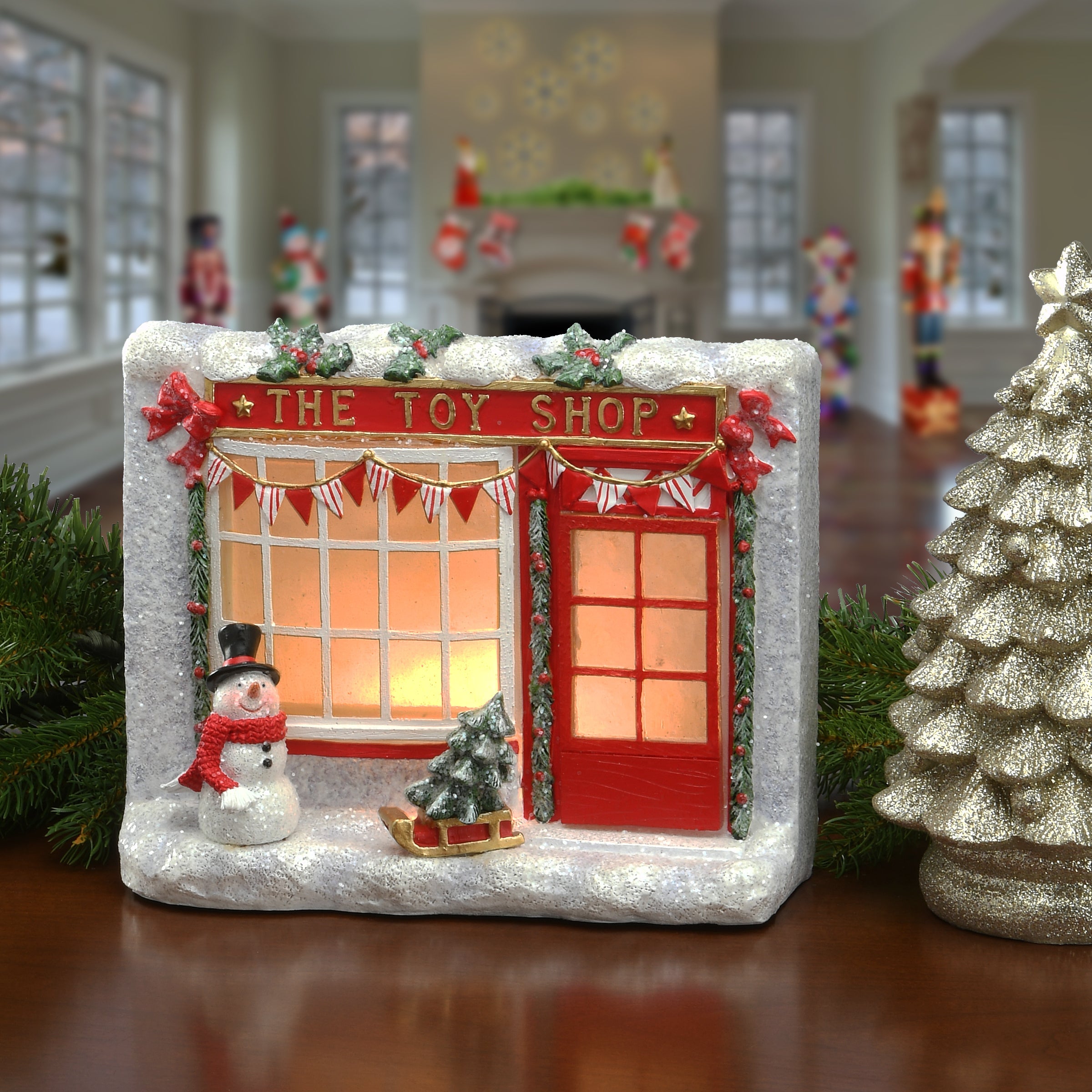 7 in. Toy Shop Holiday Décor