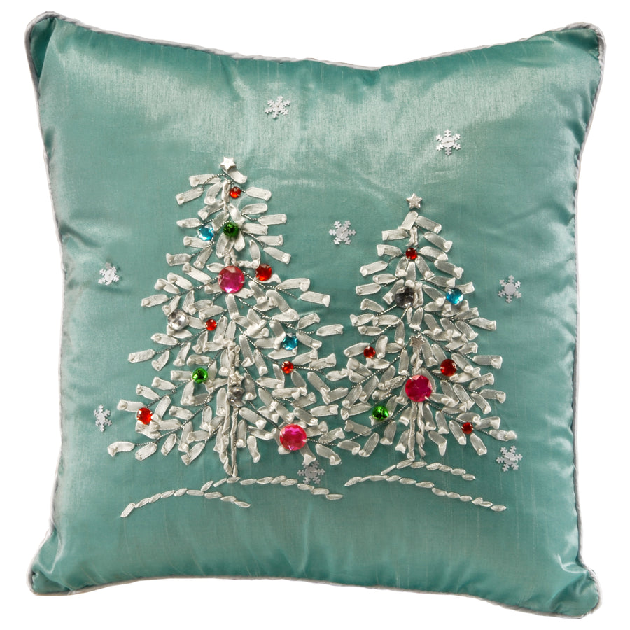 16in. Christmas Trees Pillow