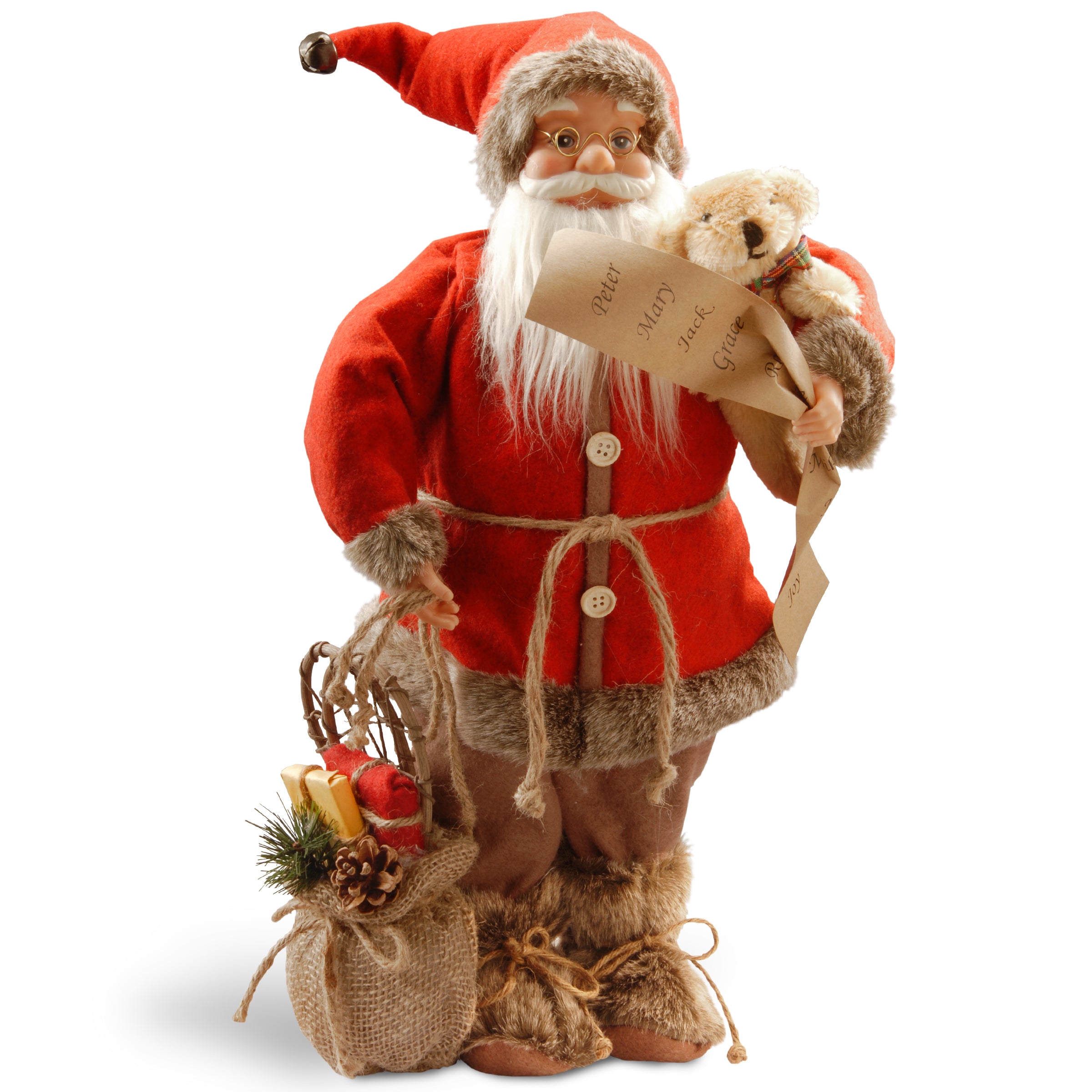 17.7" Standing Santa