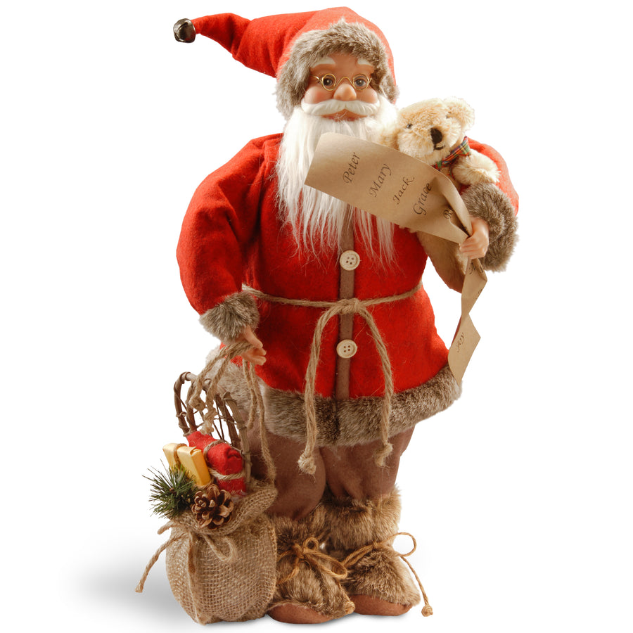 17.7" Standing Santa