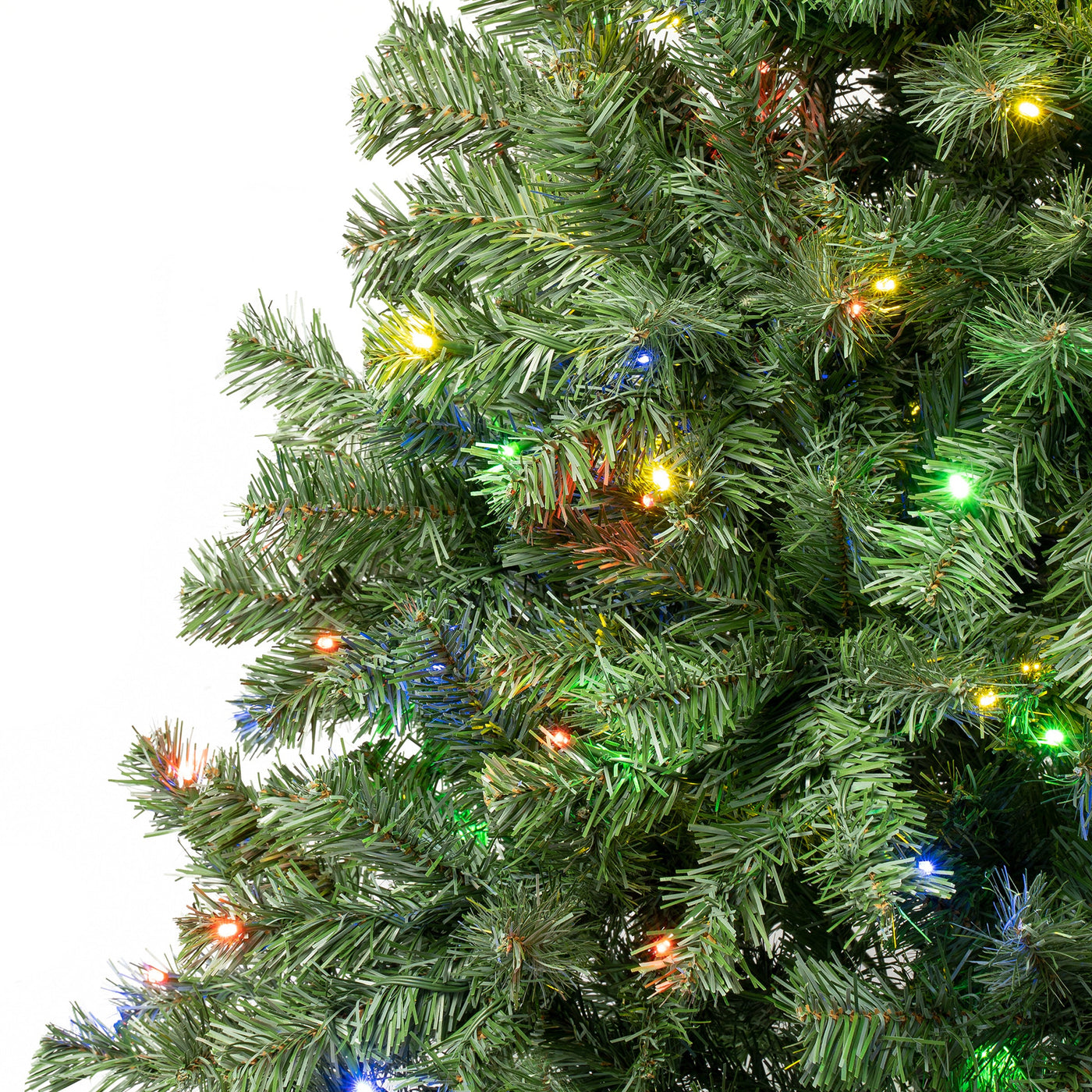 6 ft. Pre-Lit Sagamore Tree with Multi LED Lights
