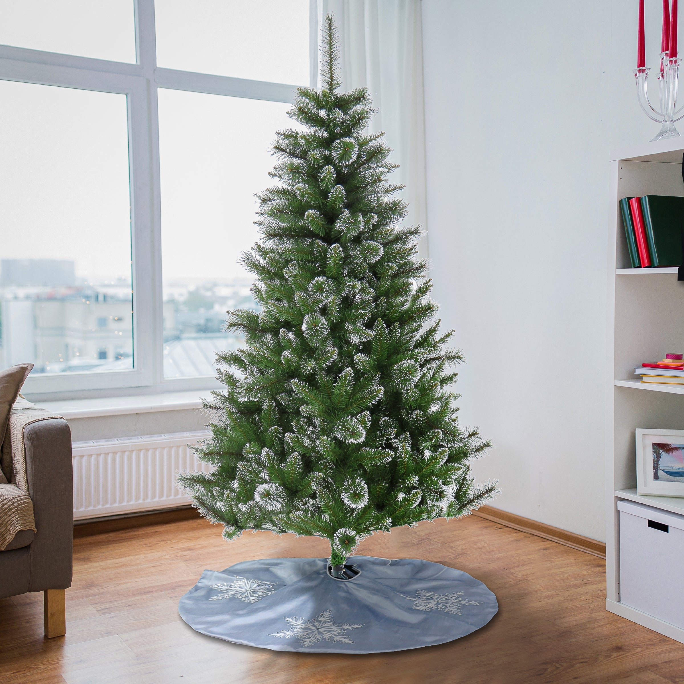 6 ft. Snowy Sierra Spruce Tree