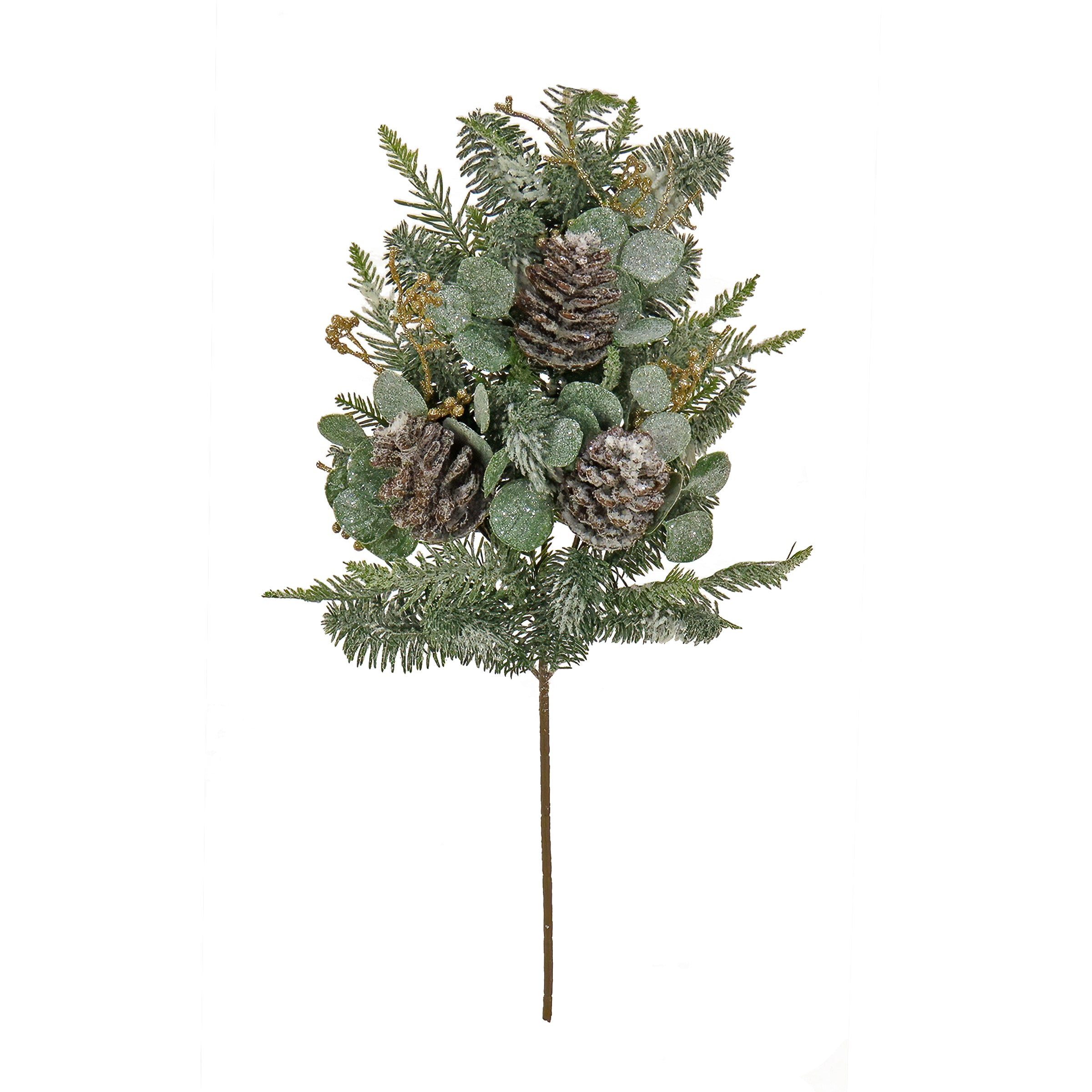 27 in. Pine and Eucalyptus Plastic Spray