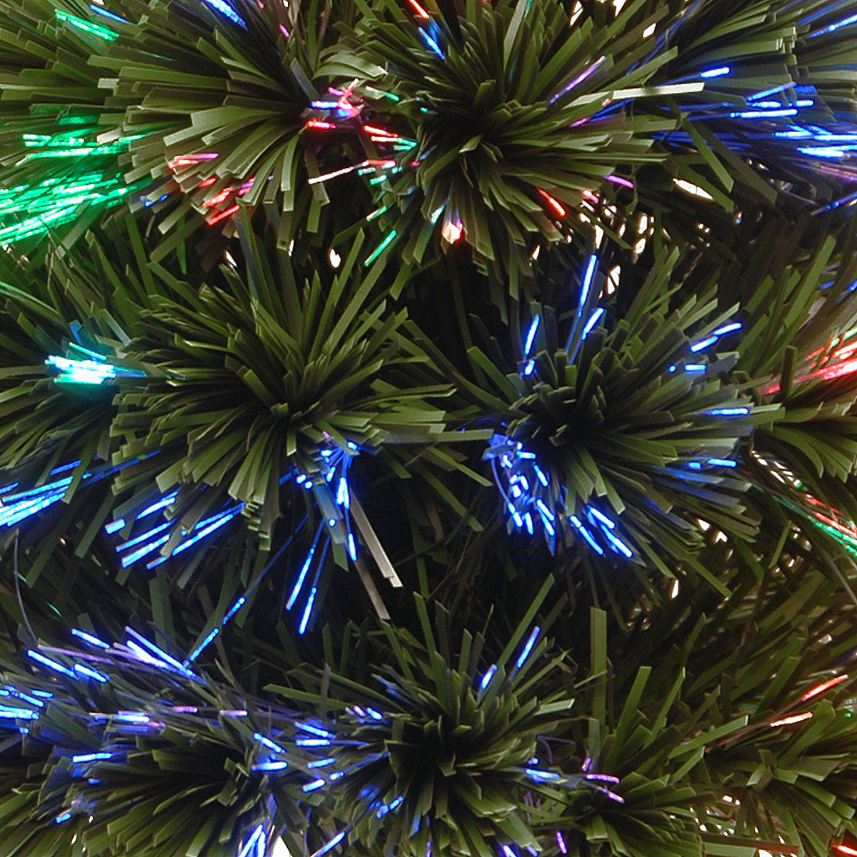 18 in.Pre-Lit Fiber Optic Ice Tree