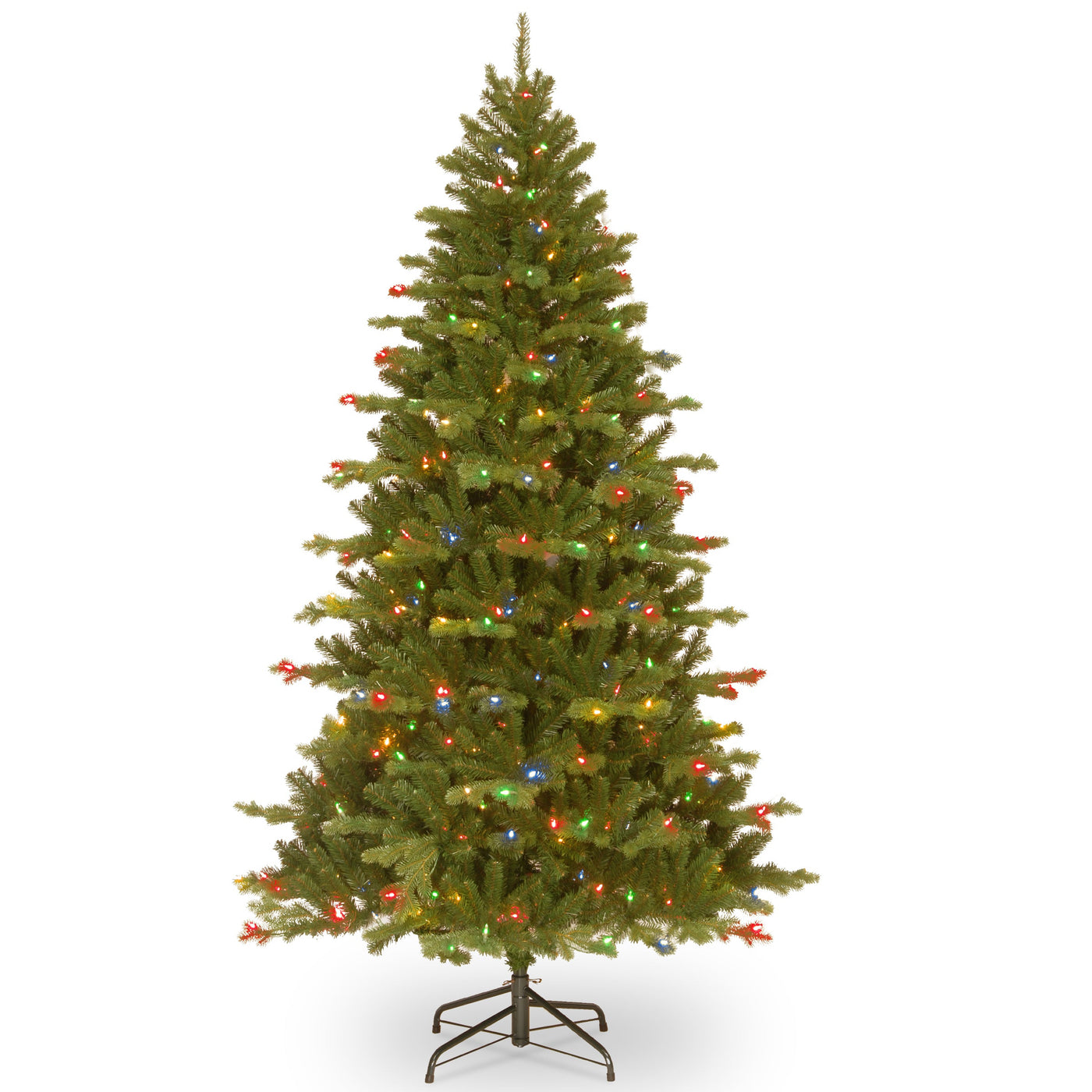 7.5 ft. Pre-Lit Northern Spruce Memory-Shape Tree with PowerConnect Dual Color LED Lights and Music Match
