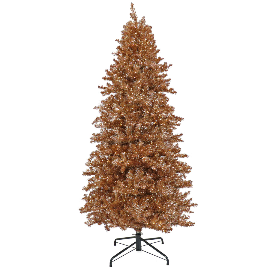 10 ft.Pre-Lit Christmas Rose Gold Tree