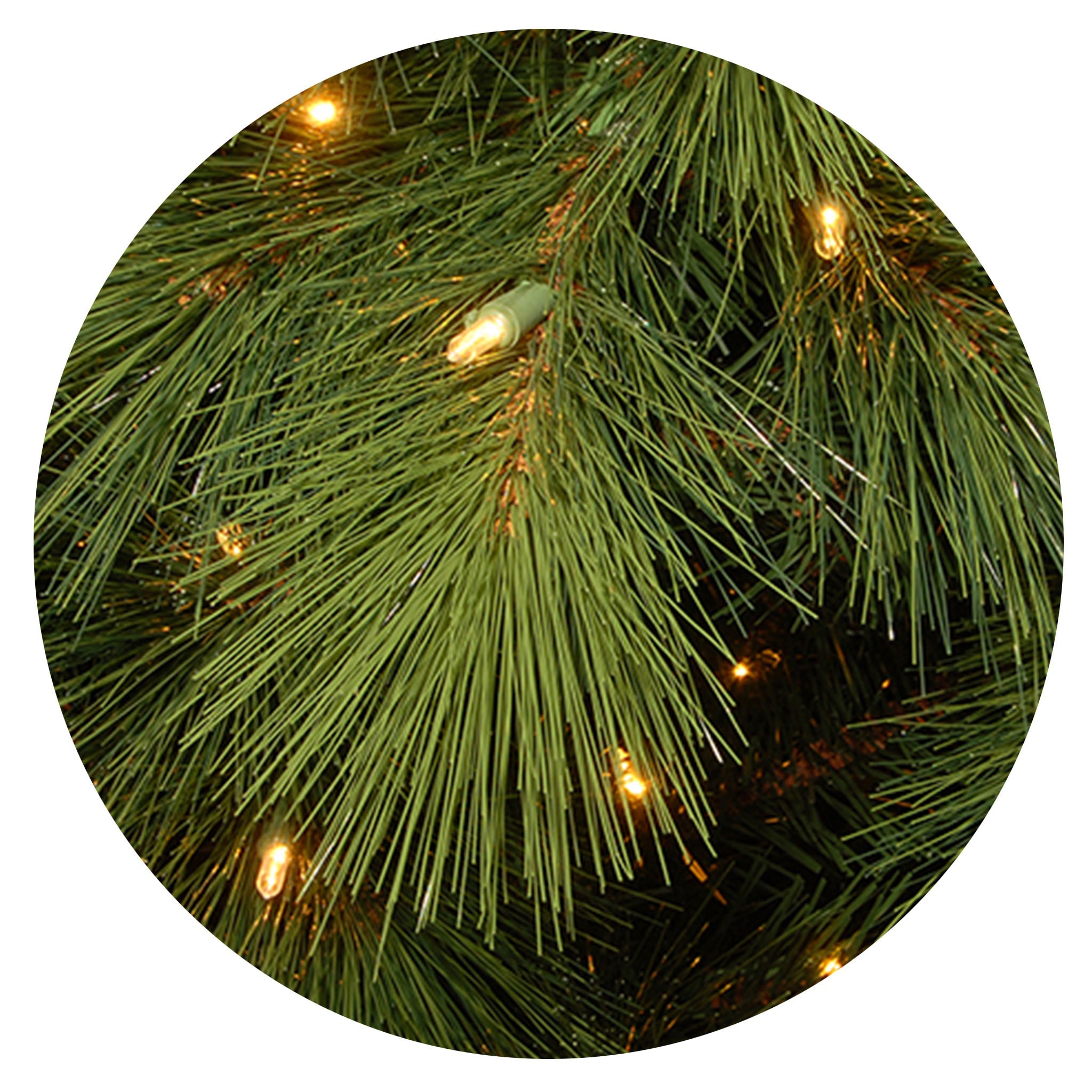 7.5 ft. Pre-Lit Arcadia Pine Tree with Dual Color LED Lights