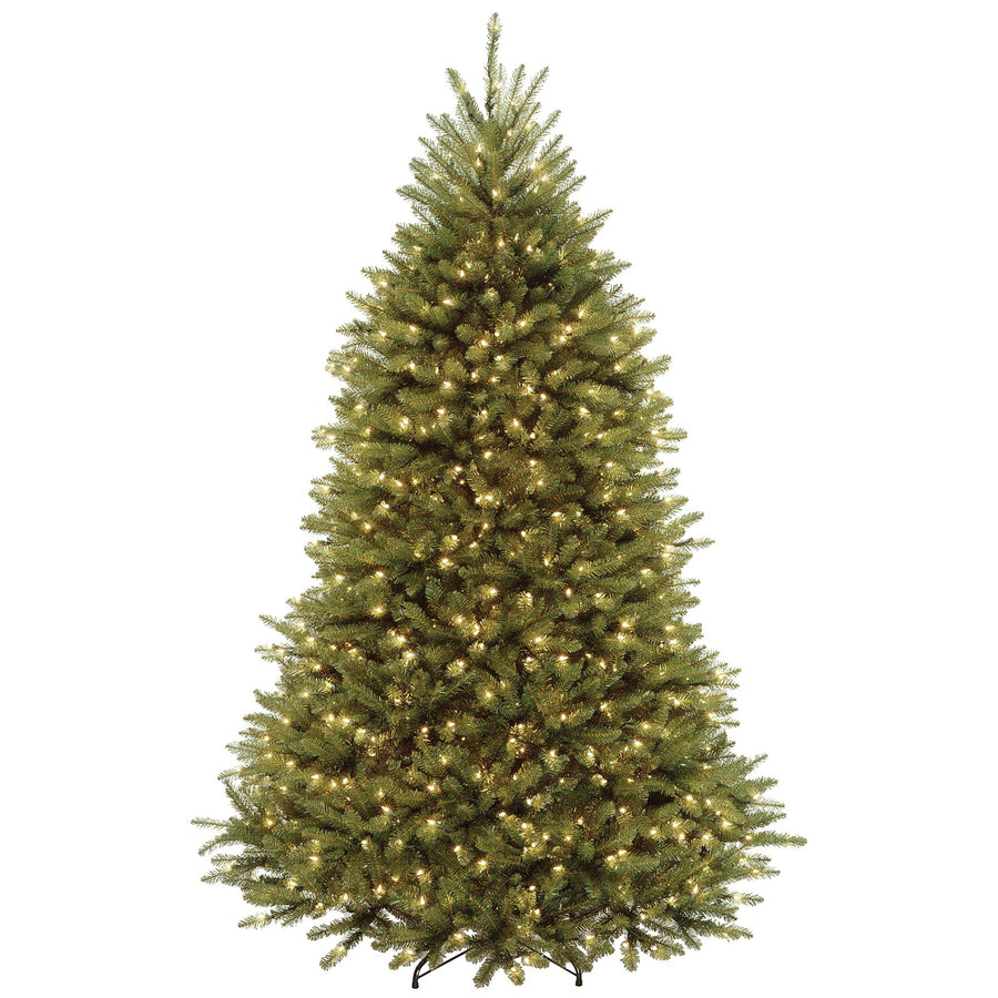 7.5 ft. Pre-Lit Dunhill Fir Tree with PowerConnect Dual Color LED Lights