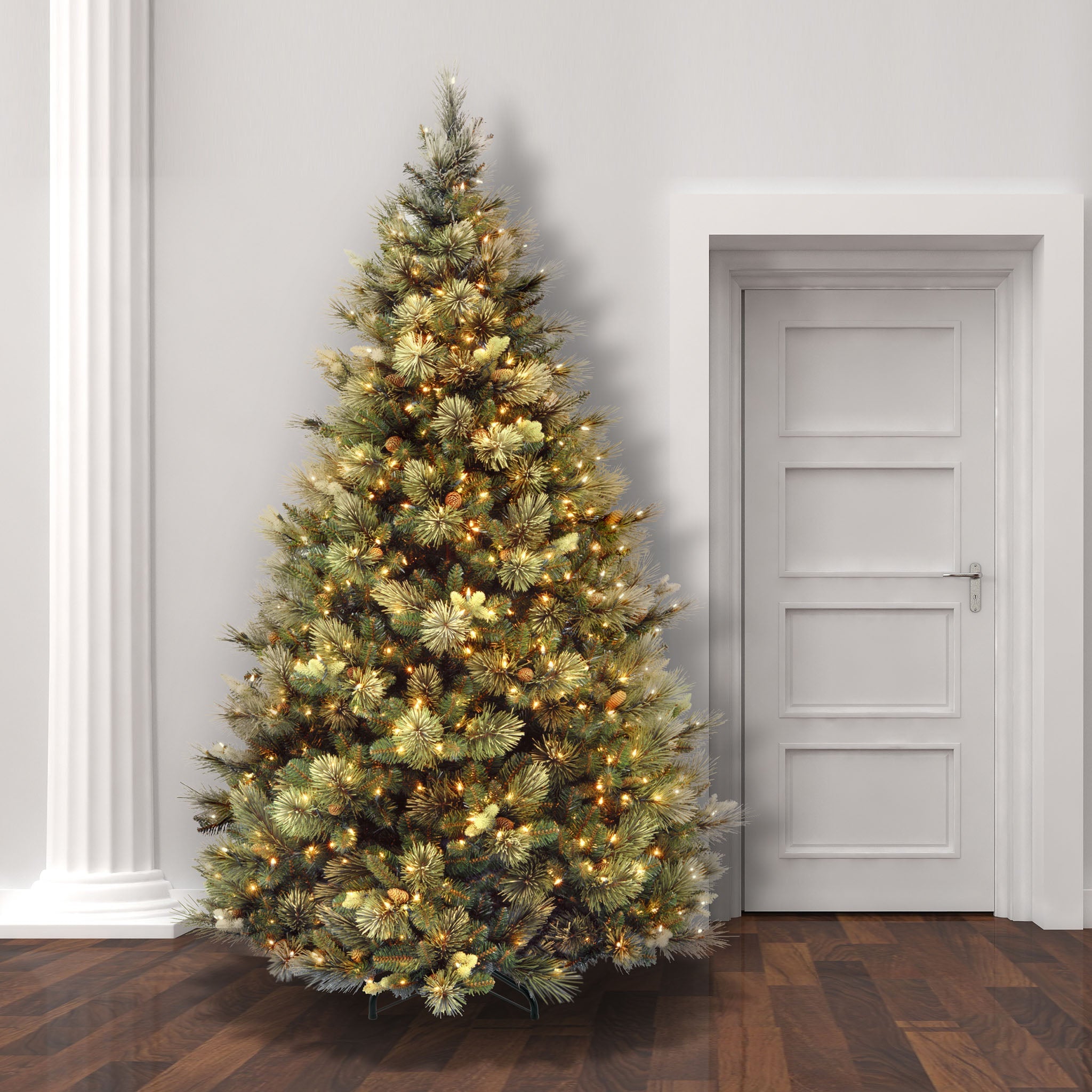 7.5 ft. Pre-Lit Carolina Pine Tree with 750 Clear Lights