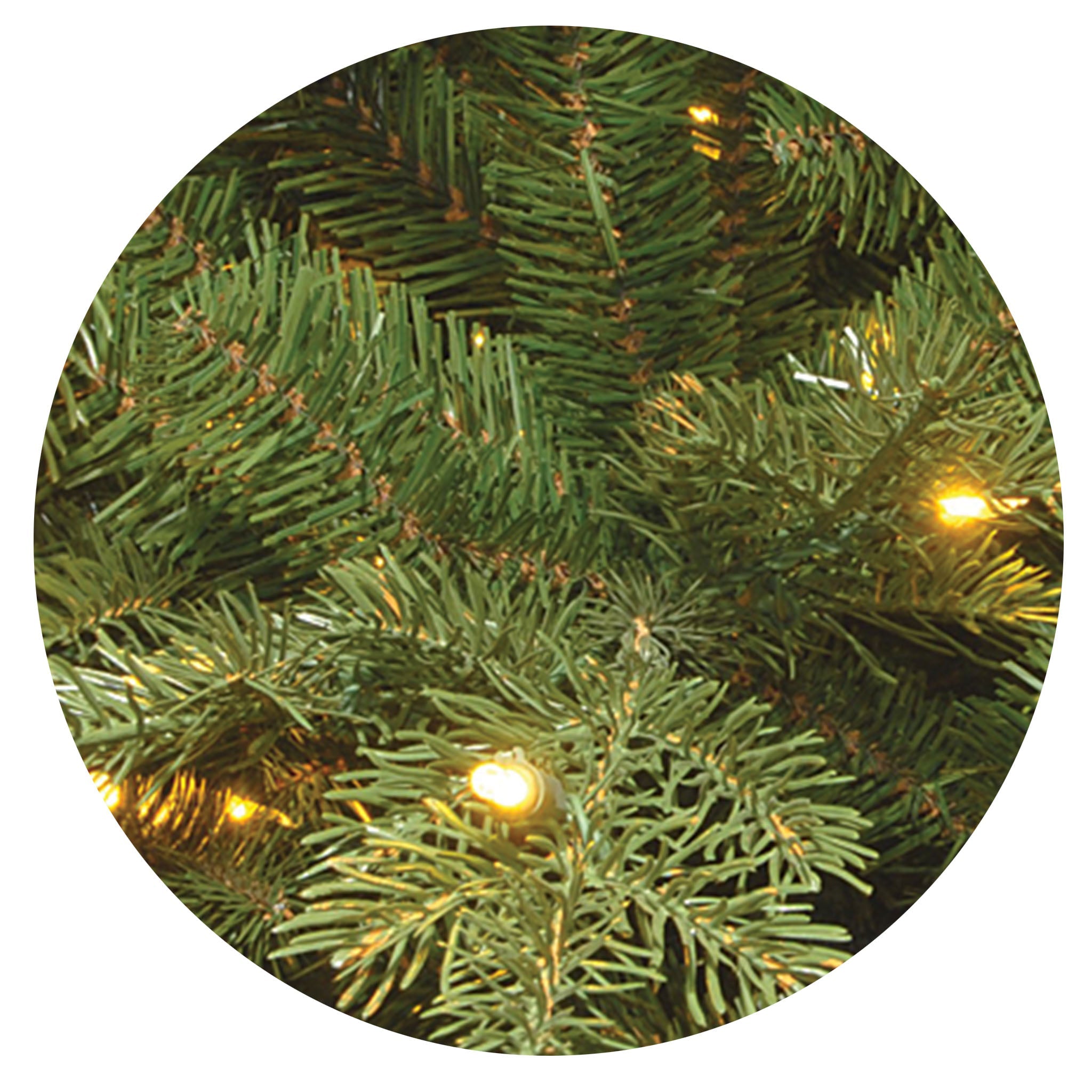 7.5 ft. Pre-Lit Nordic Spruce Medium Tree with Clear Lights
