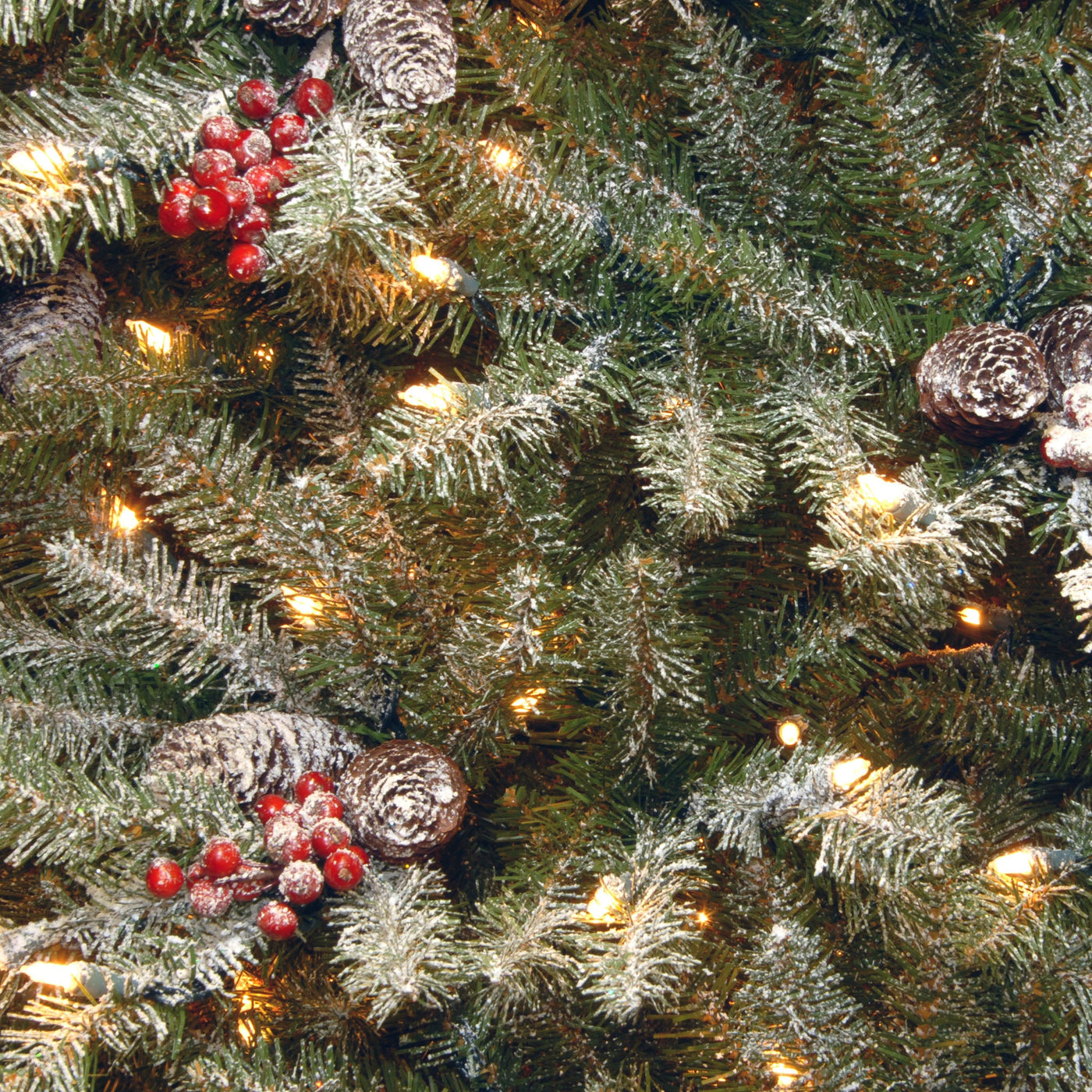 24 in. Pre-Lit Dunhill Fir Wreath with Clear Lights